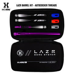 HK Army LAZR Paintball Barrel Kit - Autococker - Dust Purple / Black Inserts HK Army