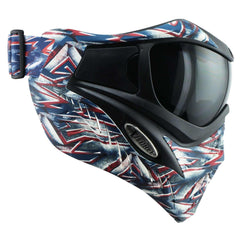 V-Force Grill Thermal Paintball Mask Goggles w/ Smoke and Clear Thermal Lenses - SE Spangled Hero V-Force