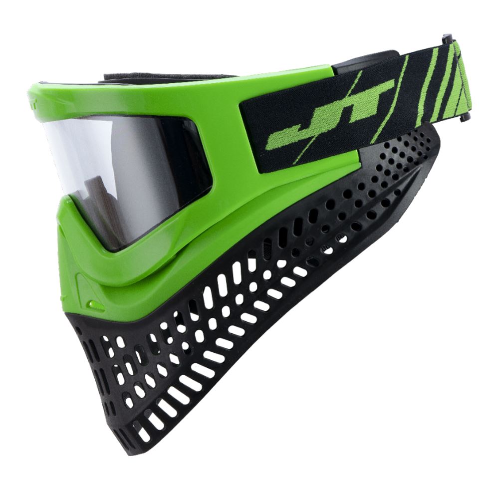 JT Proflex X Thermal Paintball Mask - Lime Nose, Frame and Strap JT Paintball