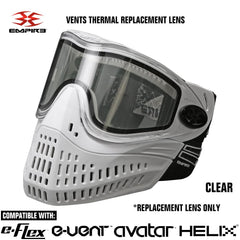 Empire Vents Paintball Mask Goggles Thermal Replacement Lens - Clear Empire