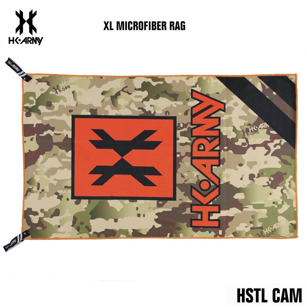 HK Army XL Microfiber Paintball Goggle Rag - PaintballDeals.com