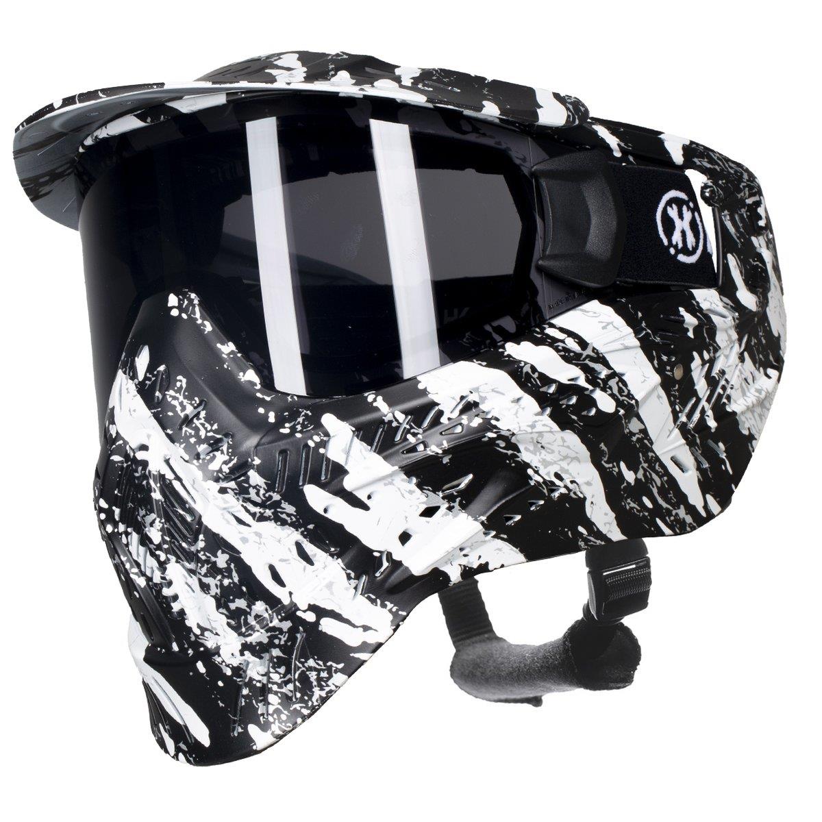 HK Army HSTL Goggle Thermal Dual Paned Paintball Mask - Fracture Black/White HK Army