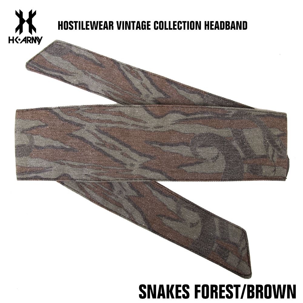 HK Army Paintball Hostilewear Headband - Snakes Forest/Brown HK Army