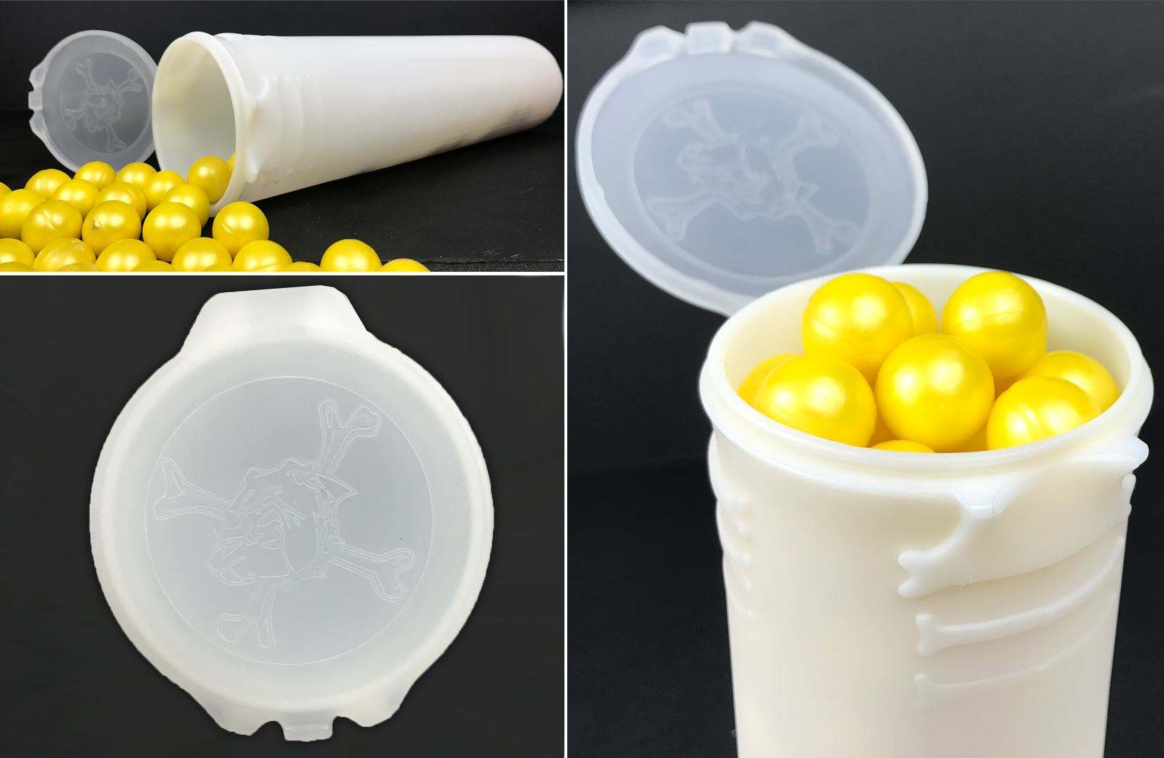 Maddog 150 Round BONES Paintball Pods Maddog