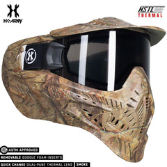 HK Army HSTL Goggle Thermal Dual Paned Paintball Mask - Tree Camo HK Army
