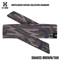 HK Army Paintball Hostilewear Headband - Snakes Brown/Tan HK Army