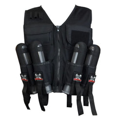 Maddog Tactical Sport Vest with 4 Pods & Standard Remote Coil Paintball Package Maddog