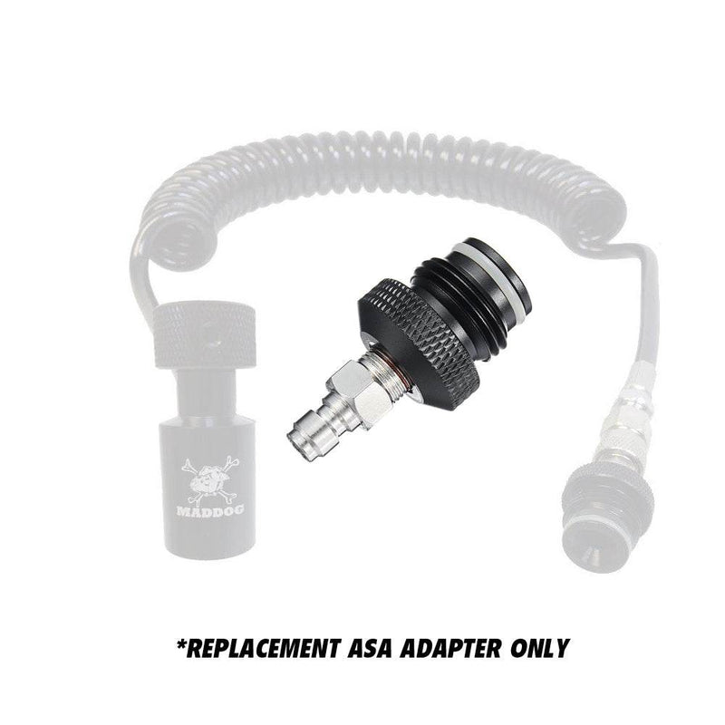 Maddog Paintball Remote Quick Disconnect ASA Adapter For Remote Coils Maddog