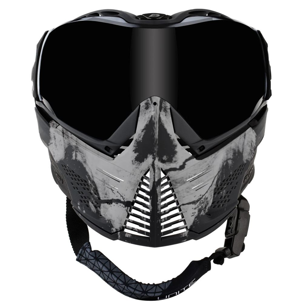 Push Paintball Unite Thermal Paintball Goggle Mask - Infamous White Skull Push Paintball