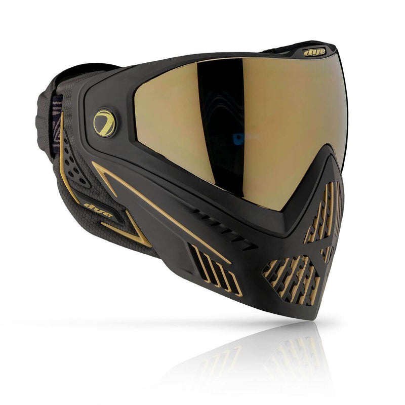 Dye i5 Paintball Goggles - Onyx Gold 2.0 - Black / Gold Dye