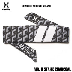 HK Army Paintball Headband - Signature Series - Mr. H Stahk Charcoal HK Army