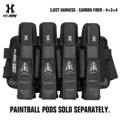 HK Army 3+2 | 4+3 | 5+4 Eject Paintball Harness Pod Pack - Carbon Fiber HK Army