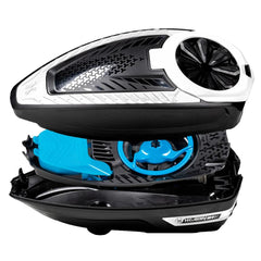 HK Army TFX 3.0 Electronic Paintball Loader - 22+ BPS - Black/White HK Army