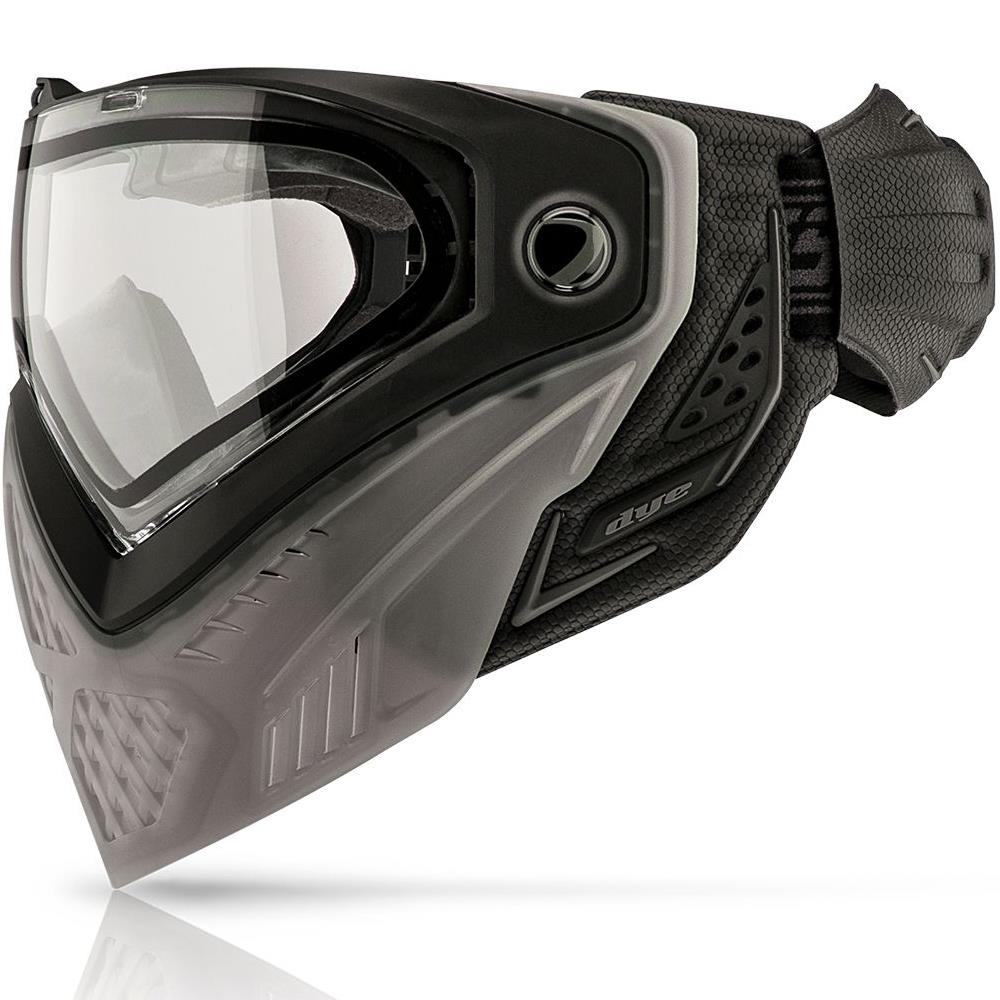 Dye i5 Paintball Goggles - SMOKED  - Smoke / Black - Provantage Translucent Facemask - Clear Thermal Lens Dye