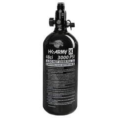 HK Army 48/3000 Aluminum Compressed Air HPA Paintball Tank - Black HK Army