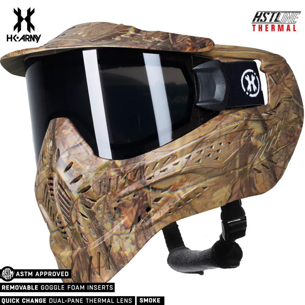 HK Army HSTL Goggle Thermal Dual Paned Paintball Mask - Tree Camo HK Army