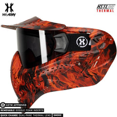 HK Army HSTL Goggle Thermal Dual Paned Paintball Mask - Flame HK Army