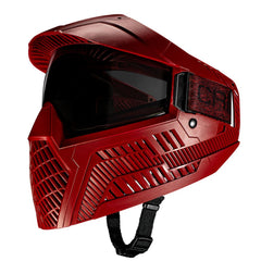 Carbon OPR Thermal Paintball Goggles Mask - Dark Red Carbon Paintball