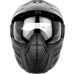Carbon OPR Full Head Coverage Thermal Paintball Goggles Mask - Black Carbon Paintball