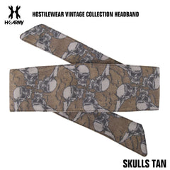 HK Army Paintball Hostilewear Headband - Skulls Tan HK Army