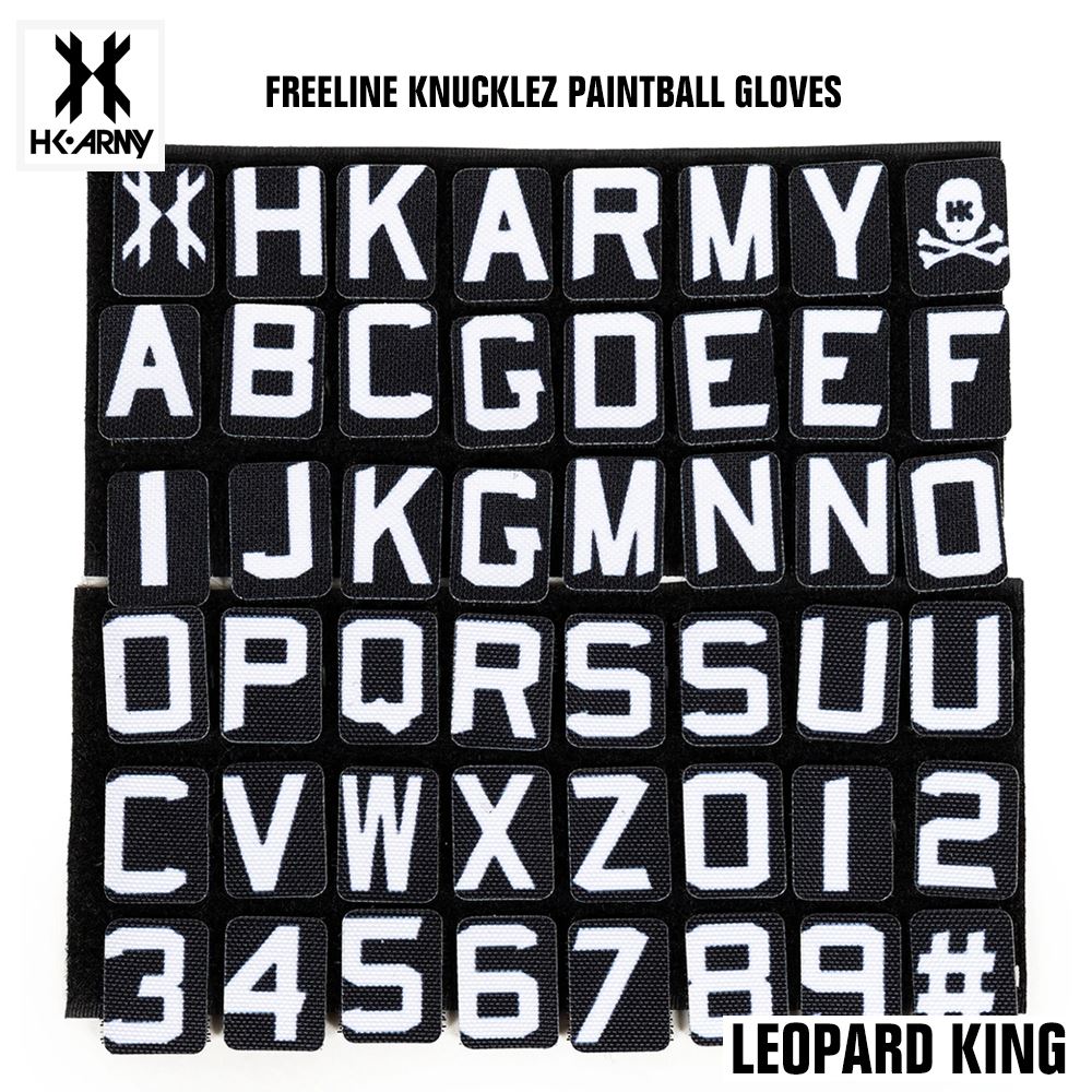 HK Army Freeline Knucklez Paintball Gloves - Leopard King HK Army