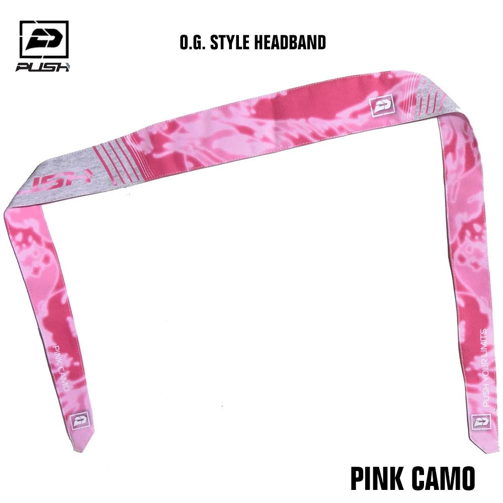 Push Paintball Headband - Pink Camo Push Paintball
