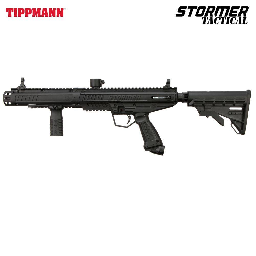 Tippmann Stormer Tactical Semi-Automatic .68 Caliber Paintball Gun Marker - Black - 14912 Tippmann