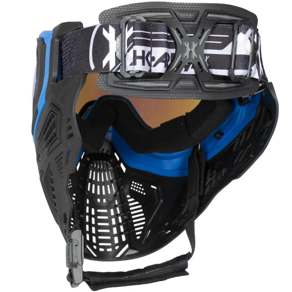 HK Army SLR Thermal Paintball Mask Goggles - Wave (Blue/Black) - Arctic Thermal Lens HK Army
