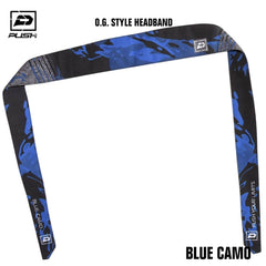 Push Paintball Headband - Blue Camo Push Paintball