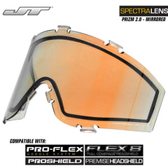 JT Spectra Paintball Mask Dual-Pane Thermal Replacement Lens - Prizm 2.0 Lava JT Paintball