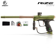 Dye Rize CZR Electronic Paintball Gun Marker  - Olive/Tan Dye