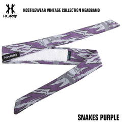 HK Army Paintball Hostilewear Headband - Snakes Purple HK Army