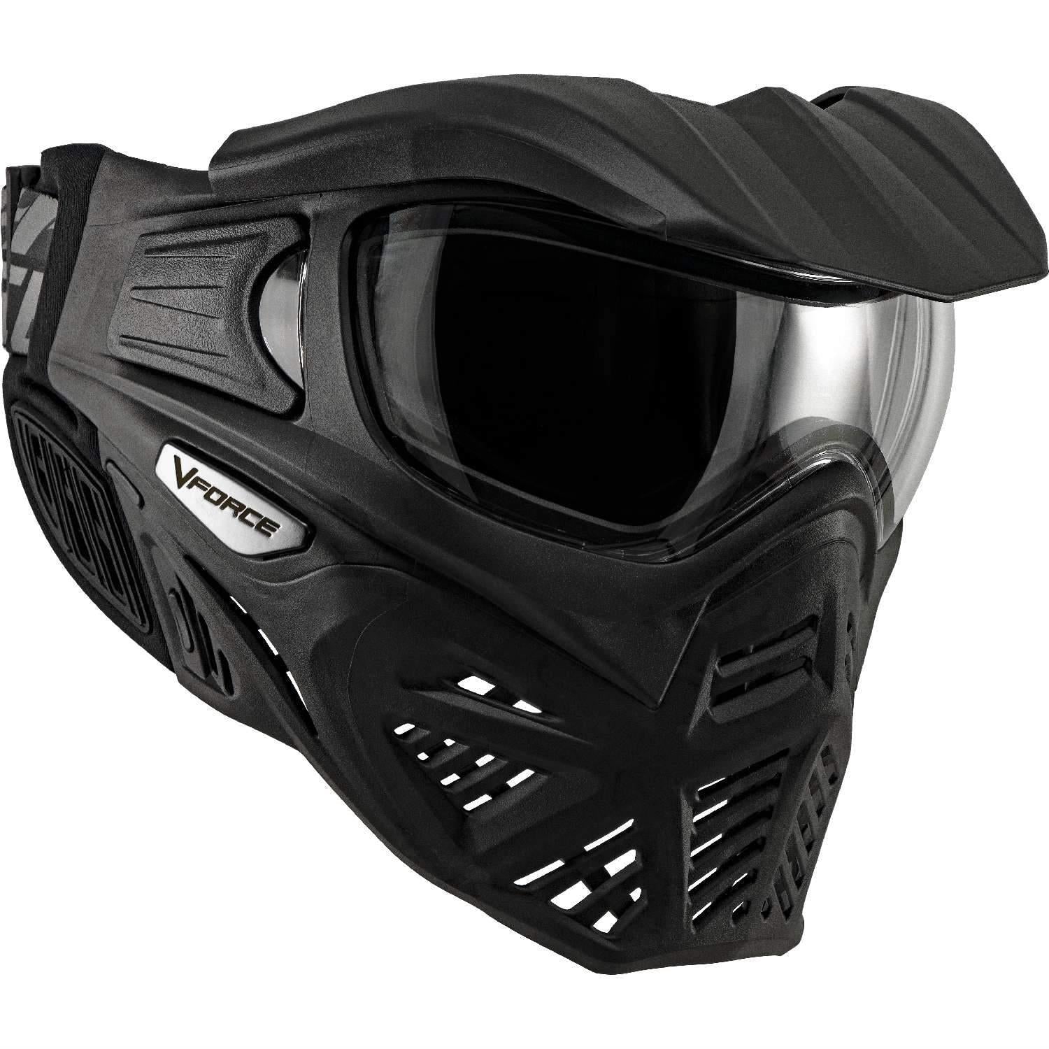 VForce Grill 2.0 Thermal Paintball Mask Goggles - Black / Black V-Force