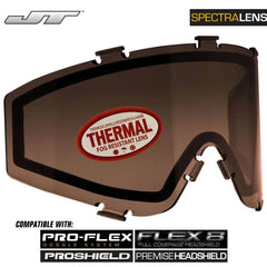 JT Spectra Paintball Mask Dual-Pane Thermal Replacement Lens - Bronze Gradient JT Paintball