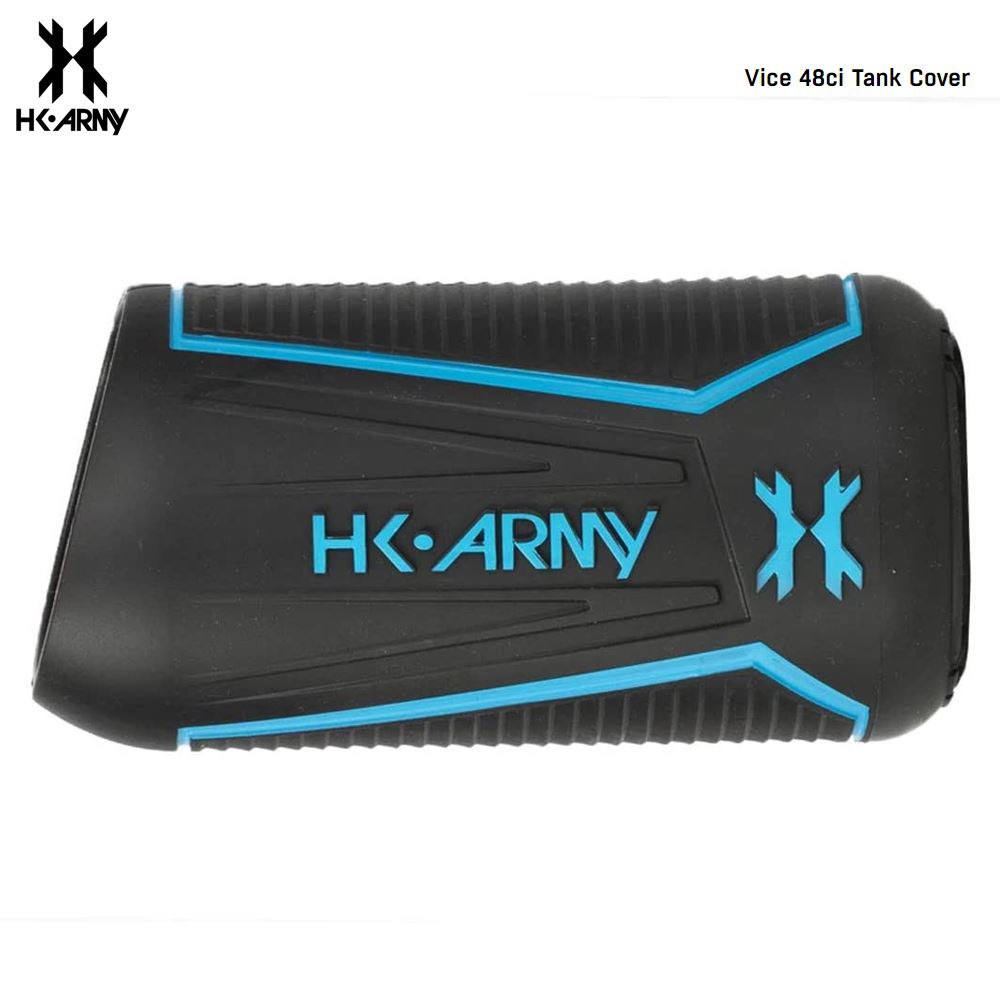 HK Army 48/3000 Vice Paintball Tank Cover - Black/Blue HK Army