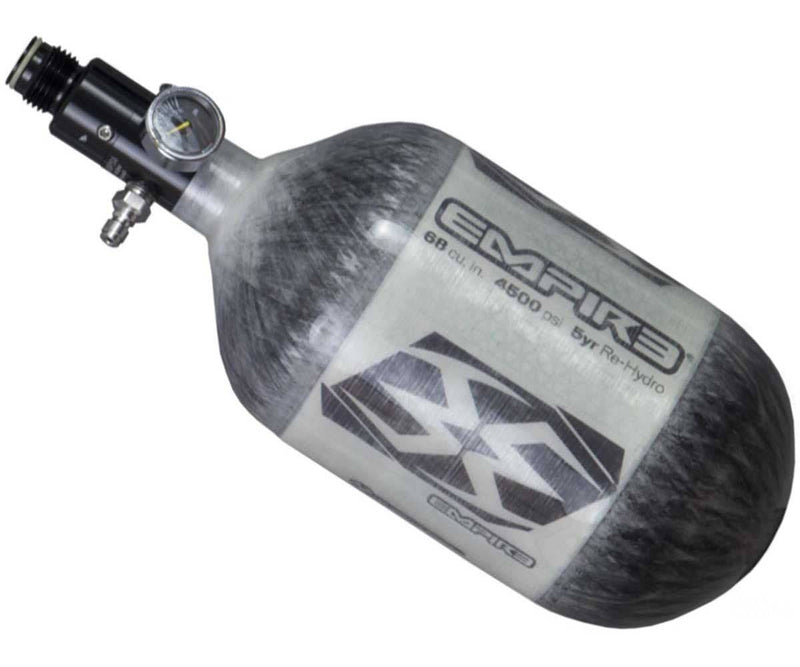 Empire Paintball MEGA LITE 68/4500 High Pressure Carbon Fiber Compressed Air HPA Tank Empire