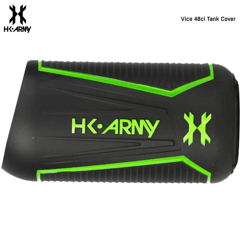HK Army 48/3000 Vice Paintball Tank Cover - Black/Green HK Army