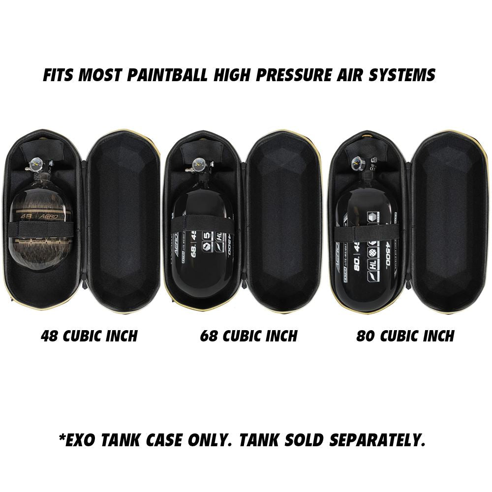 HK Army EXO Tank Case Carbon Fiber Hard Shell std config, accessory, reliable gear setup, for gear bags, close detail