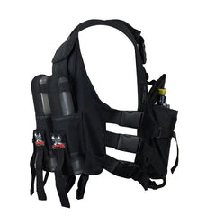 Maddog Tactical Sport Vest with 4 Pods & Standard Remote Coil Paintball Package Maddog
