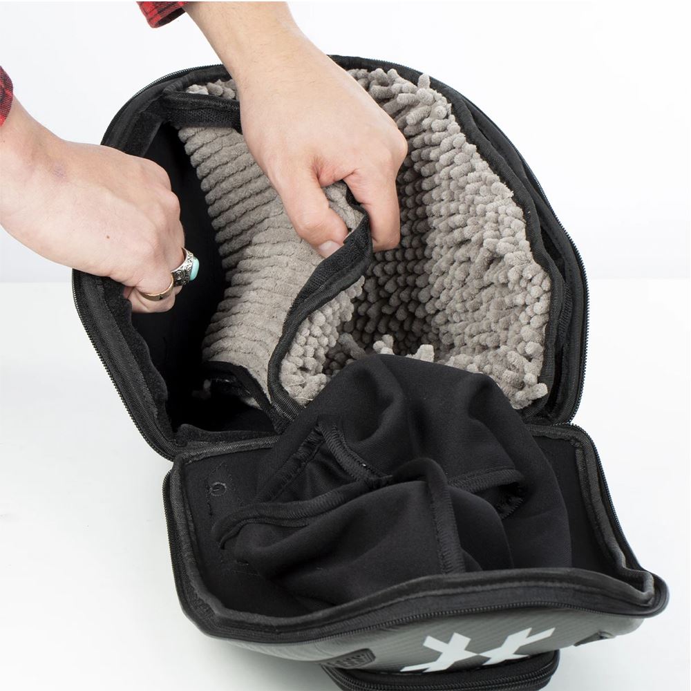 HK Army Exo Paintball Goggle Mask Case - Black Carbon Fiber HK Army