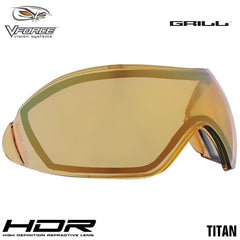 V-Force Grill Paintball Mask Replacement Anti-Fog HDR Thermal Lens - Titan V-Force