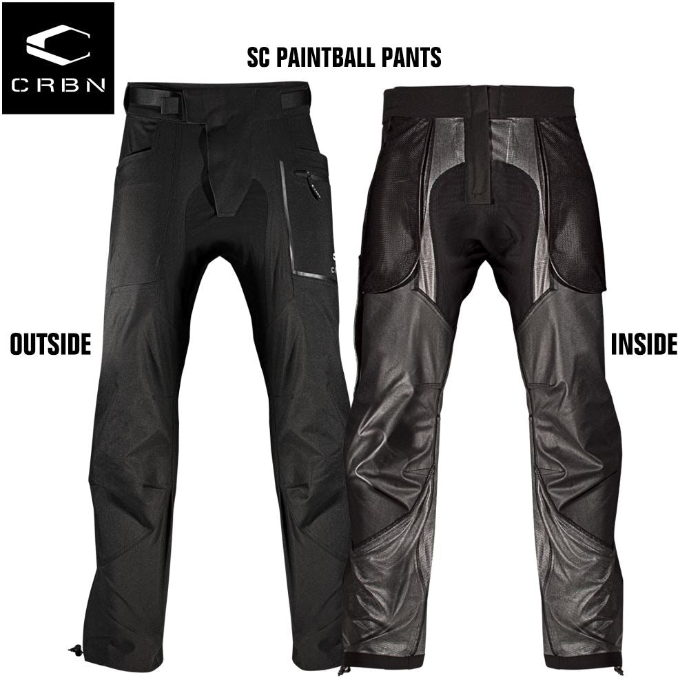 Carbon Paintball SC Padded Paintball Pants Carbon Paintball
