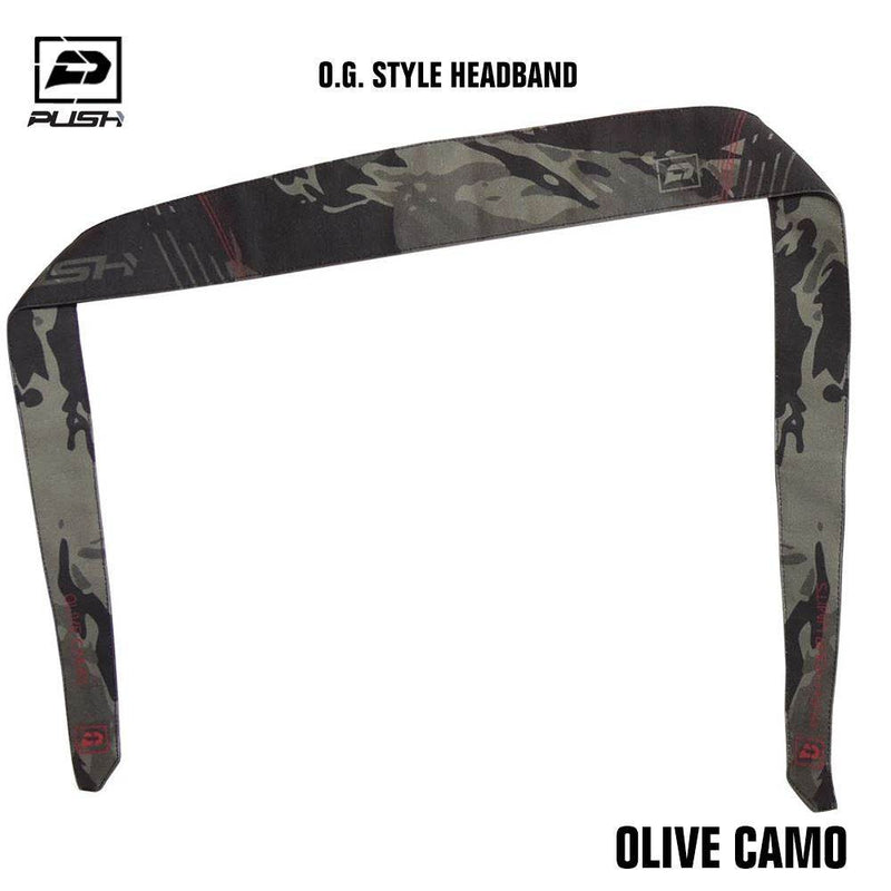 Push Paintball Headband - Olive Camo Push Paintball