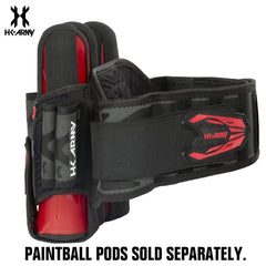 HK Army Magtek Paintball Harness Pod Pack - Black / Red -3+2 | 4+3 | 5+4 HK Army