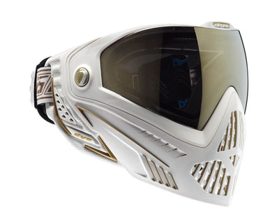 Dye i5 Paintball Goggles - White / Gold Dye