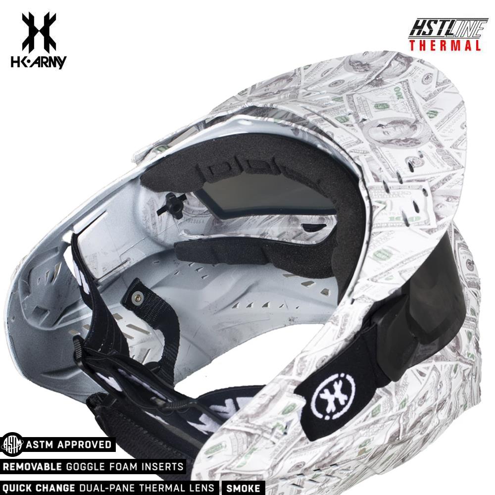 HK Army HSTL Goggle Thermal Dual Paned Paintball Mask - Money HK Army