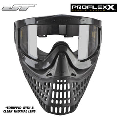 JT Proflex X Thermal Paintball Mask - Black JT Paintball