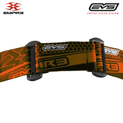 Empire EVS Thermal Paintball Mask - Black / Orange - Ninja & Clear Thermal Lenses Empire