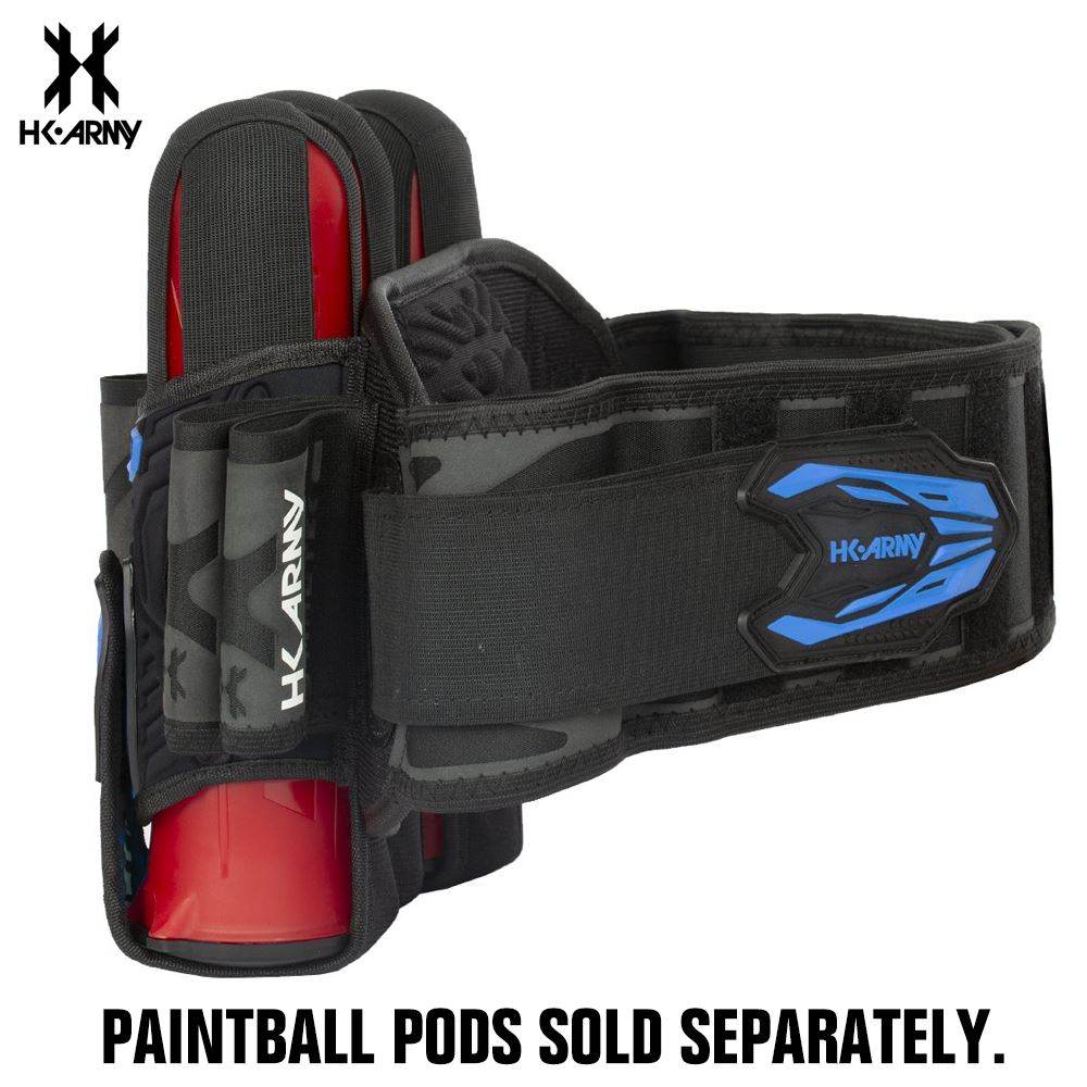 HK Army Magtek Paintball Harness Pod Pack - Black / Blue -3+2 | 4+3 | 5+4 HK Army