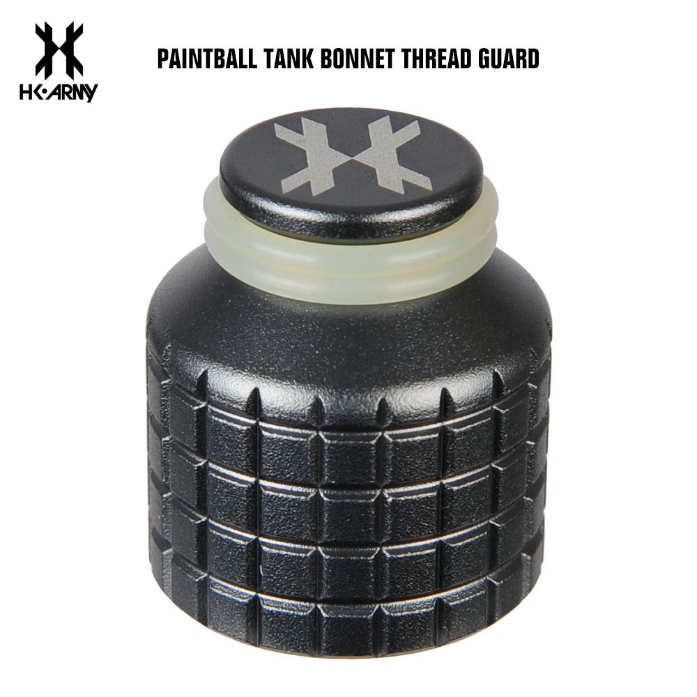 HK Army Tank Thread Guard Protector Gold color, accessory, performance design, for gear bags, top view